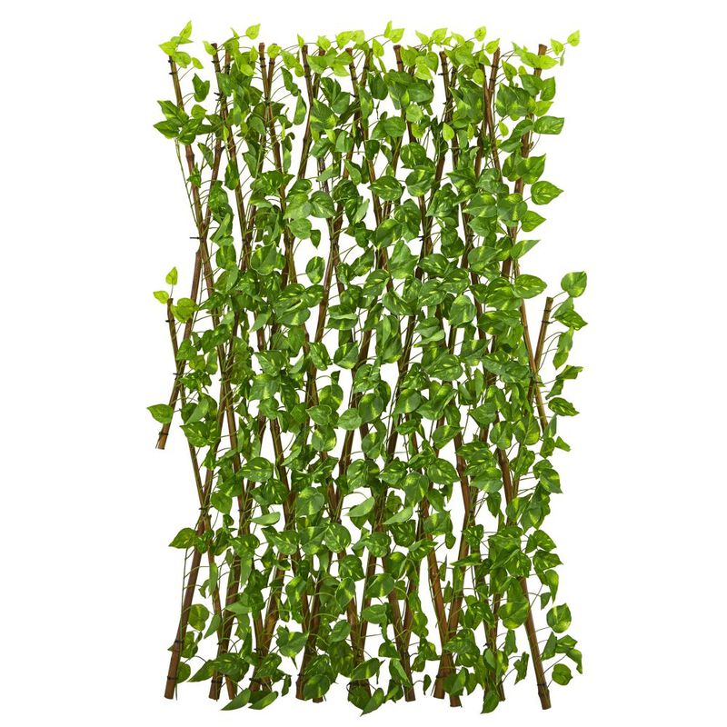Hivvago 47&quot; Pothos Expandable Fence UV Resistant &amp; Waterproof