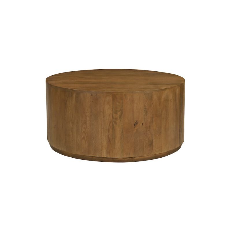 Flagstaff 36 Round Cocktail Table in Spice Tan image number 0