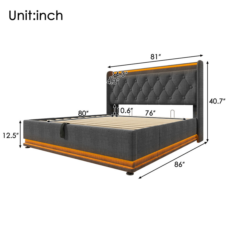 Wingback Bed Frame image number 7