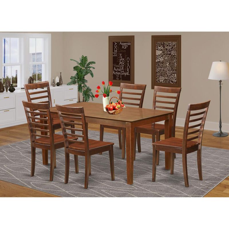 7 PC Dining room set - Table and 6 Kitchen Dining Chairs