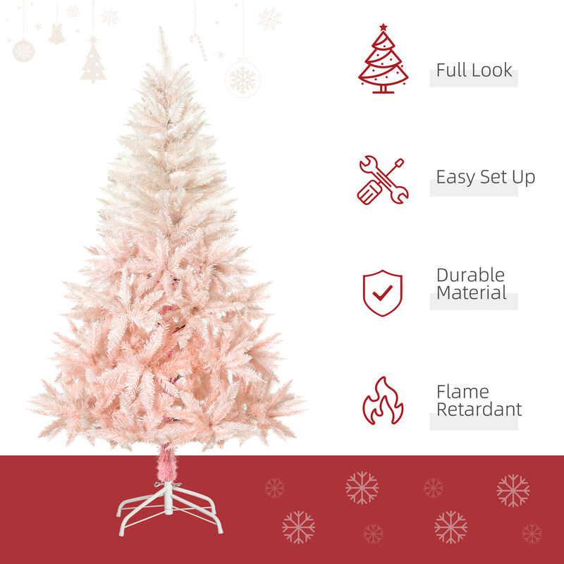 BreeBe 5ft Unlit Christmas Tree with 450 Tips image number 3