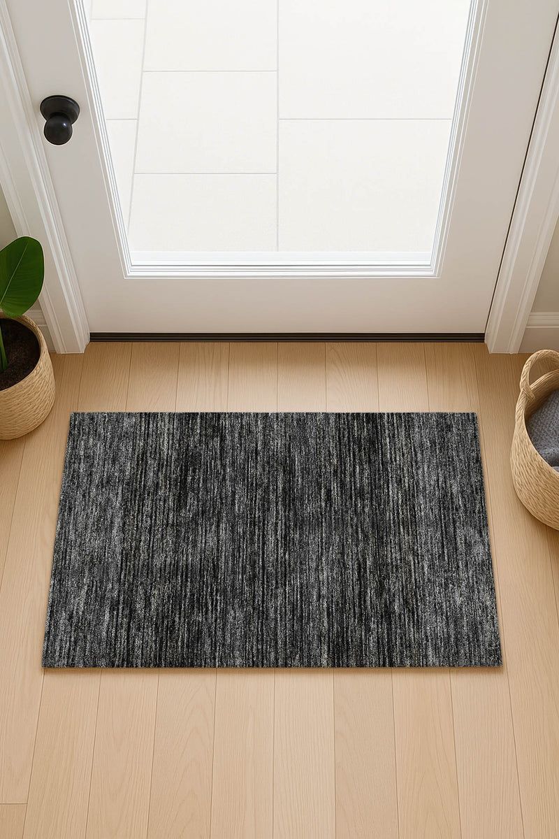 Soft Essentials SE1 Charcoal 9' x 12' Rug image number 2