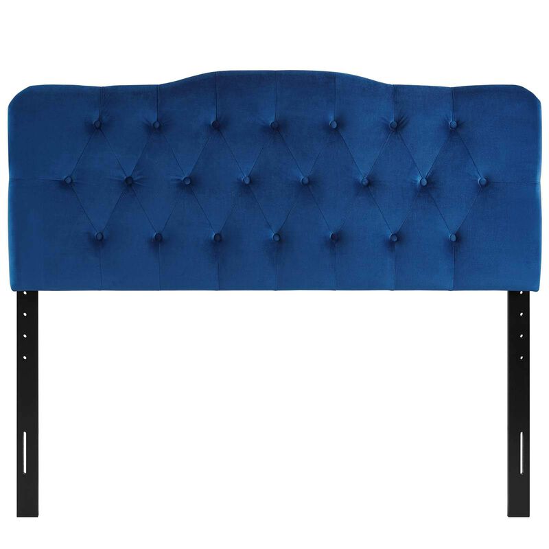 Annabel Queen Diamond Tufted Performance Velvet Headboard image number 3