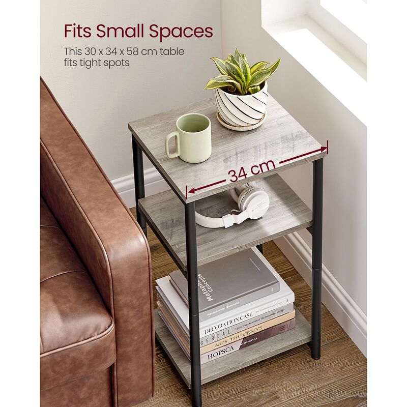 Minimal Small Side Table &ndash; Ideal for Bedside Use, Sofa Corners, or Reading Nooks