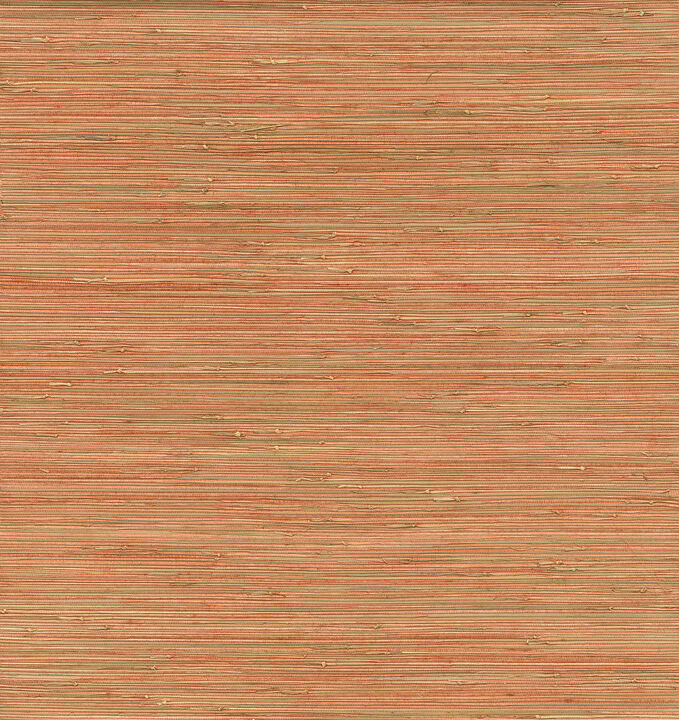 Shuang Coral Handmade Grasscloth Wallpaper (Set of 2)