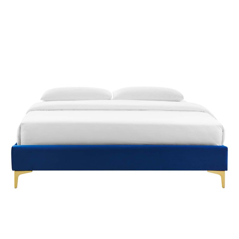 Modway - Sutton Queen Performance Velvet Bed Frame image number 4