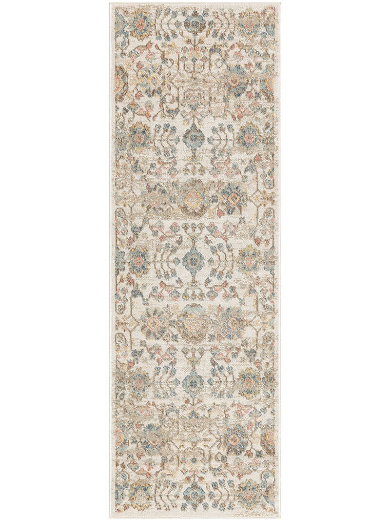 Washable Decor WSD14 Beige 2' x 6' Rug