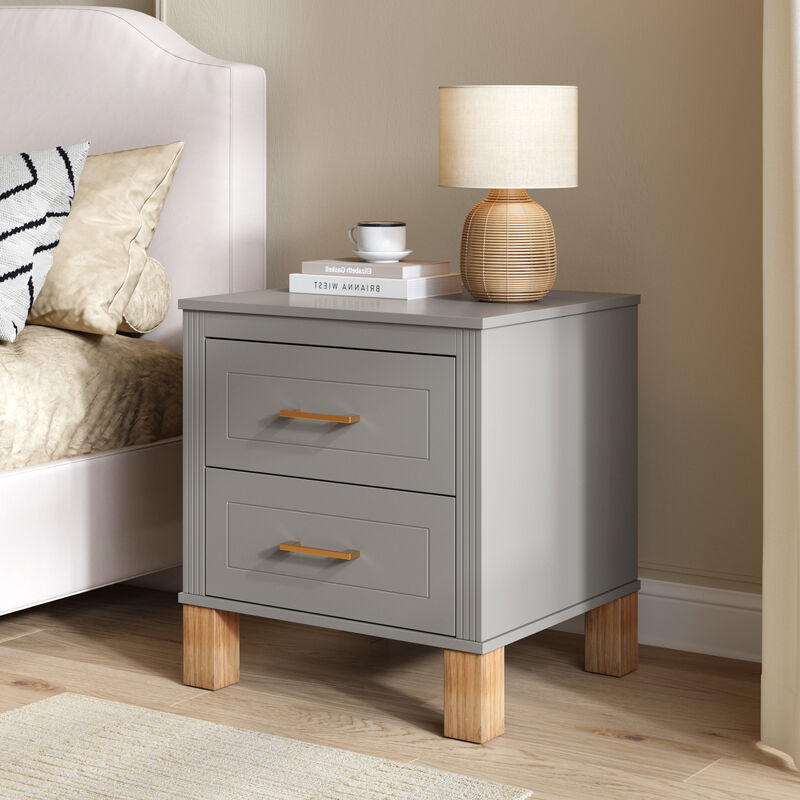 Cidwox 2 Drawer Nightstand image number 2