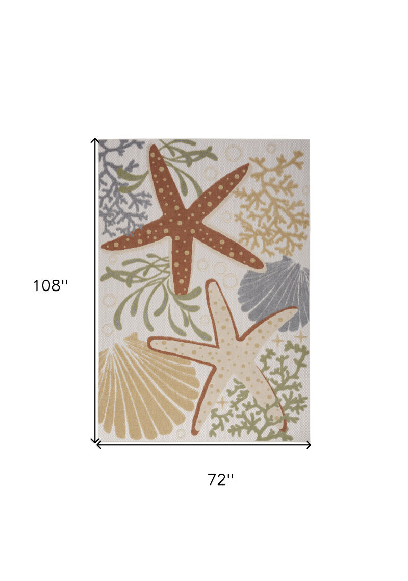 HomeRoots Indoor Outdoor Area Rug image number 4