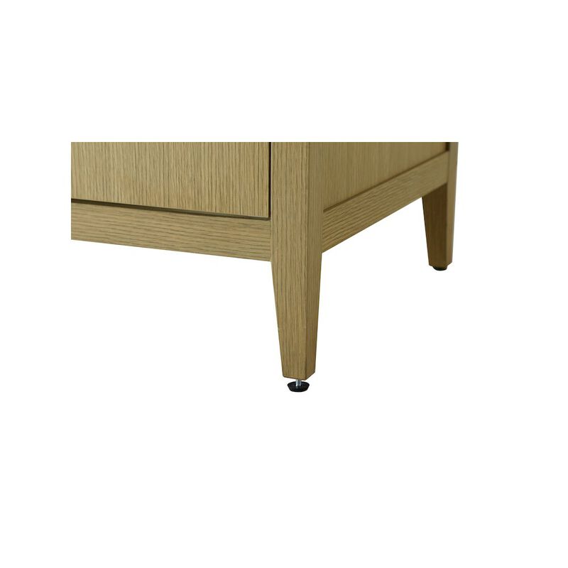 Elegant Kitchen and Bath 60 Inch Single Bathroom Vanity In Honey Brown