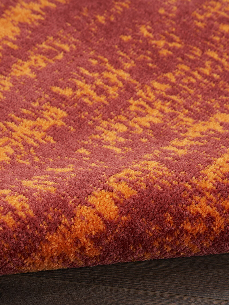 Nourison Essentials NRE03 Red 8' x 10' Rug