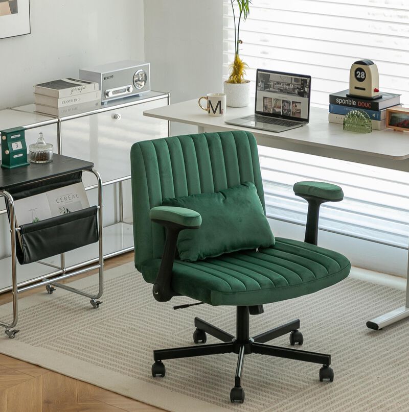 Sebgix Velvet Office Chair image number 5