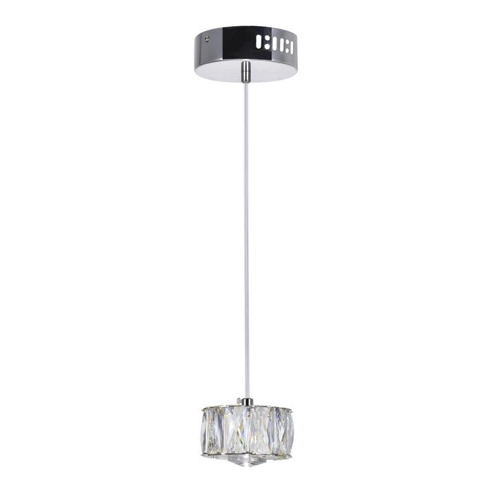 Milan LED Mini Pendant With Chrome Finish