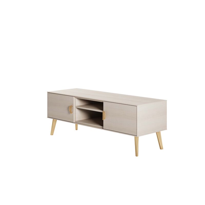 Haley TV Stand in White