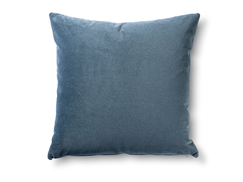 Americana Lt. Blue Velvet Pillow image number 1