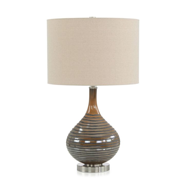 Chestnut Brown Table Lamp