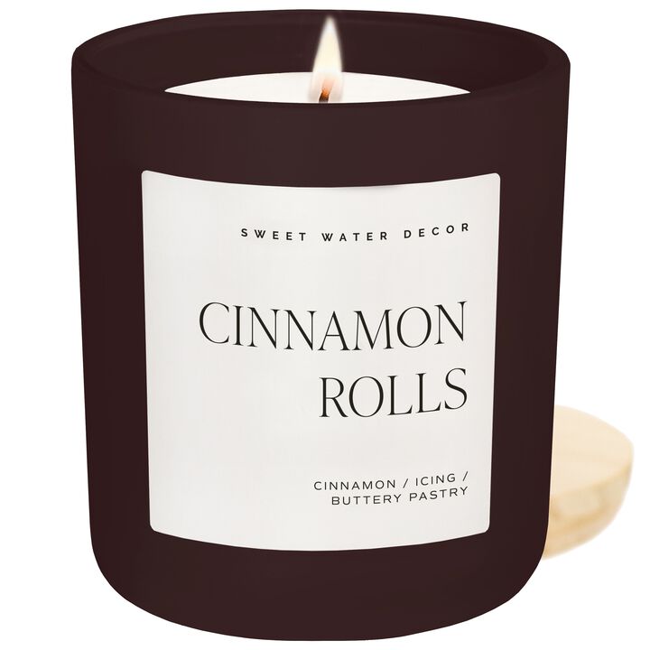 Sweet Water Decor Cinnamon Rolls 15 oz Soy Candle