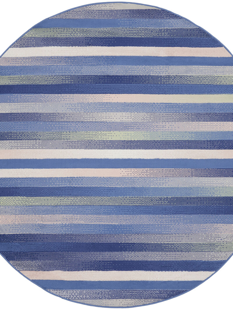 Whimsicle WHS12 Turquoise/Multicolor 8'4" x 11'6" Rug image number 0