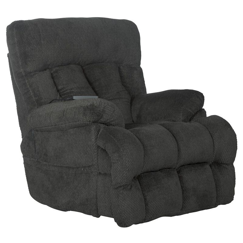 Catnapper Sterling Power Lay Flat Recliner with Power Adjustable Headrest and Lumbar
