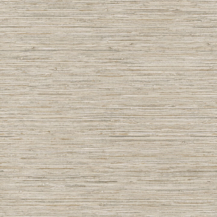 Grasscloth Brown Wallpaper