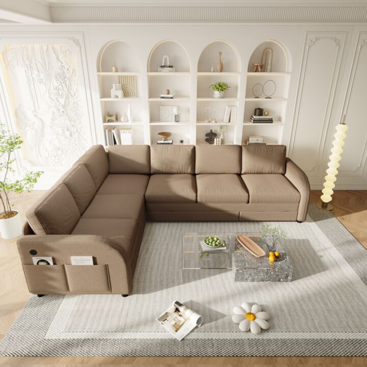 Fumris U Shaped Modular Sectional Sofa