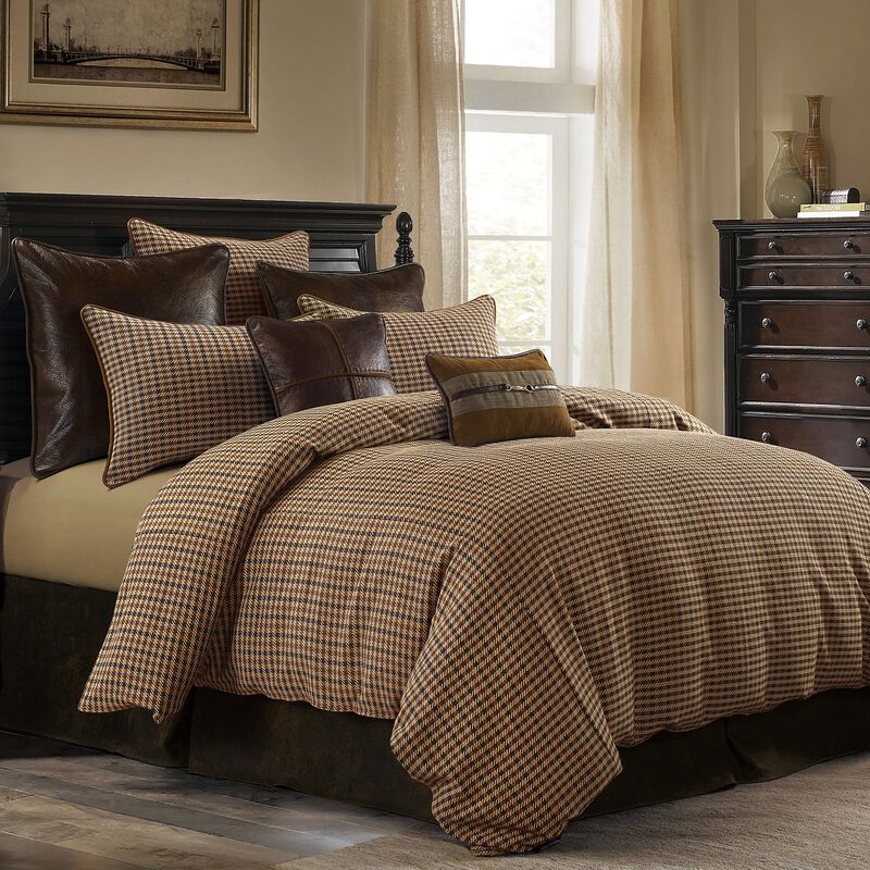 Clifton Plaid Full Comforter Set image number 2