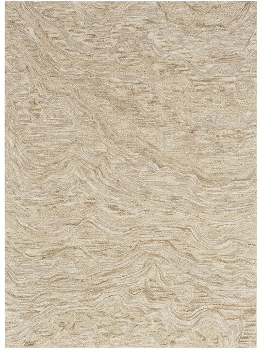 Graceful GRU01 Taupe 3'9" x 5'9" Rug