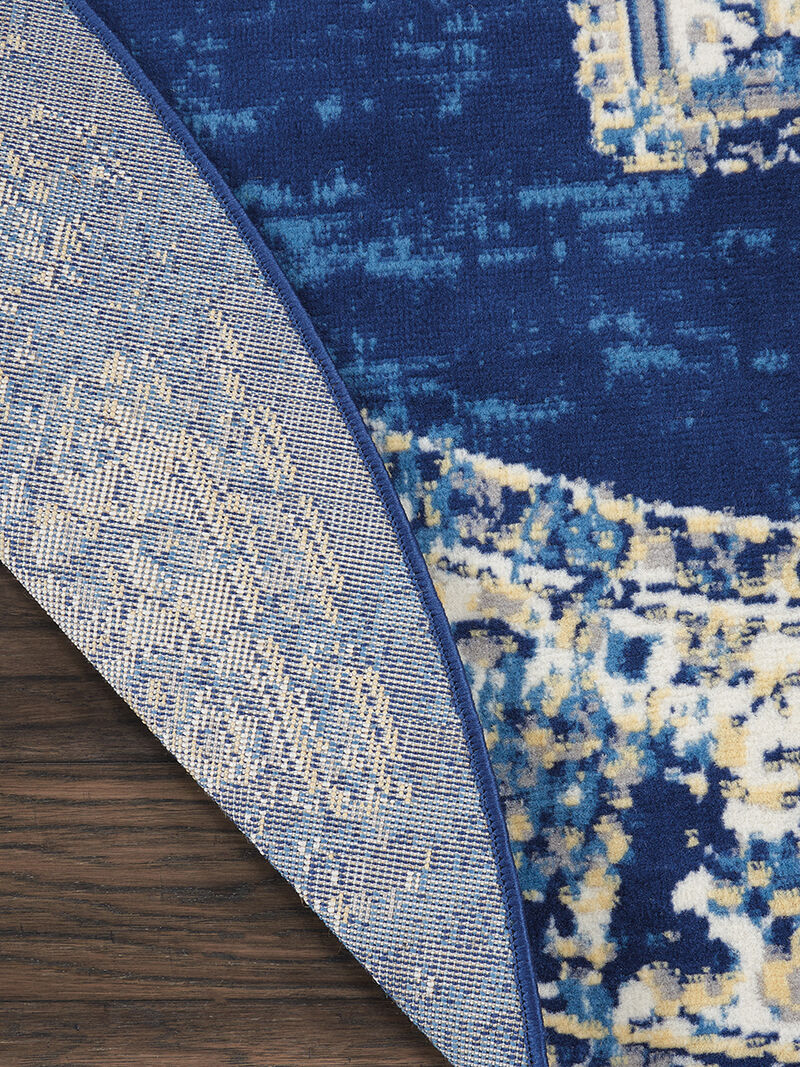 Grafix GRF14 Navy/Blue 8'6" x 12' Rug