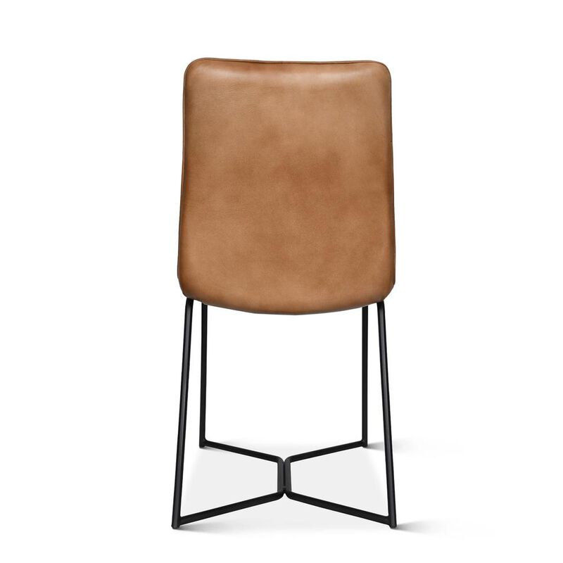 World Interiors Brisbane Morgan Dining Chair in Hand Washed Taupe