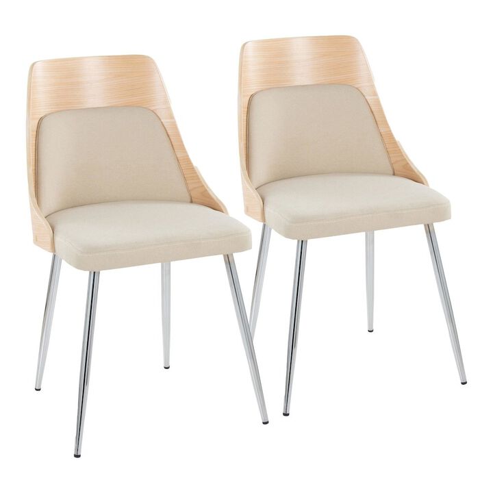 LumiSource Anabelle Chair - Set of 2