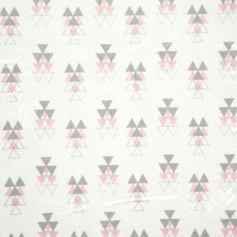 Elephant Stripe Dots Soft & Plush Fitted Crib Sheet Single