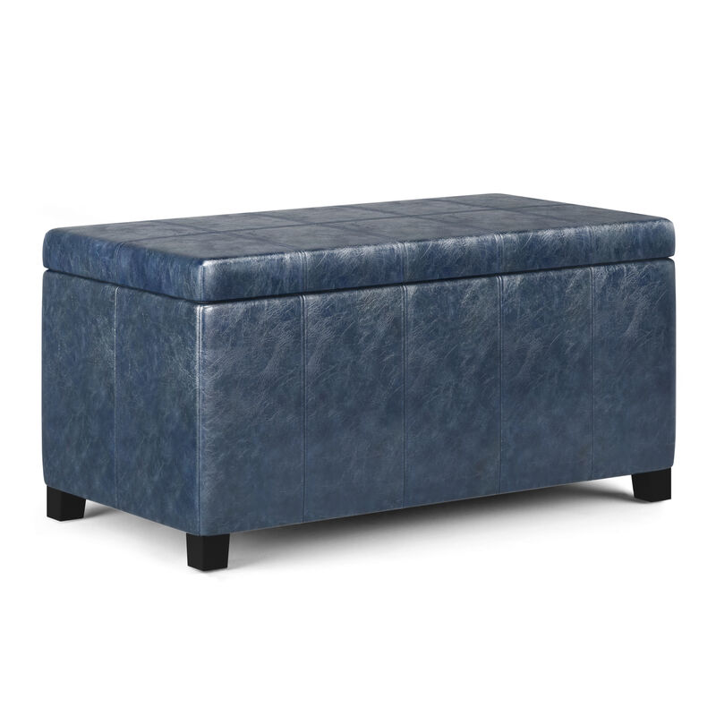 Simpli Home Dover Storage Ottoman Bench image number 0