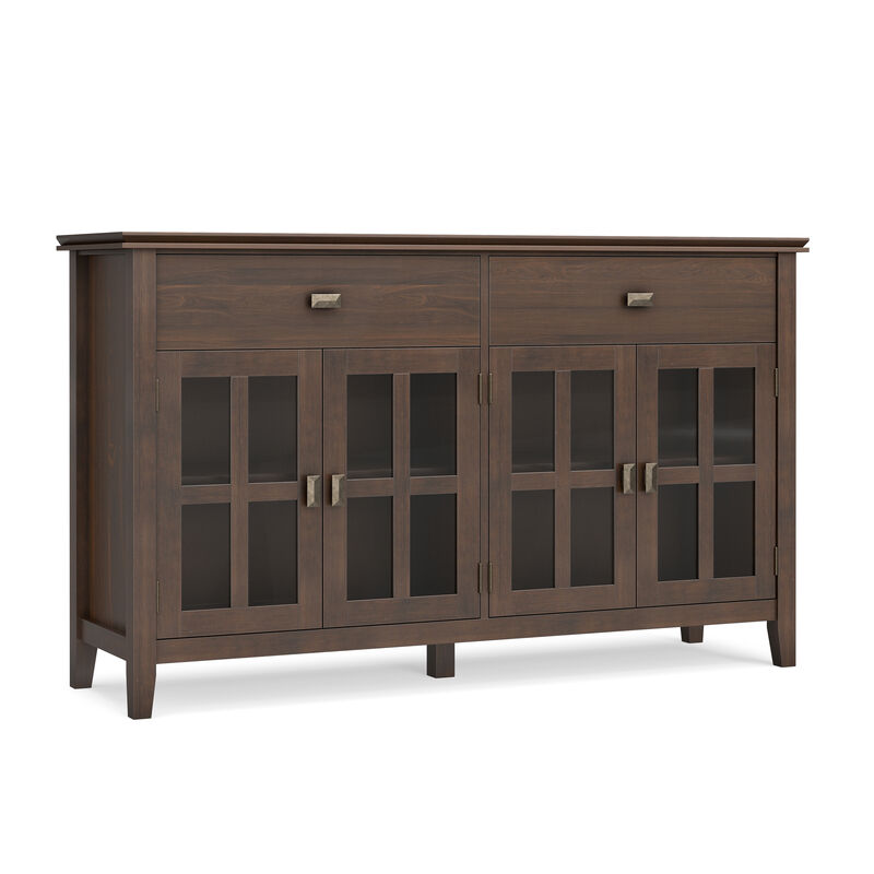 Simpli Home Artisan Large 4 Door Sideboard Buffet image number 0