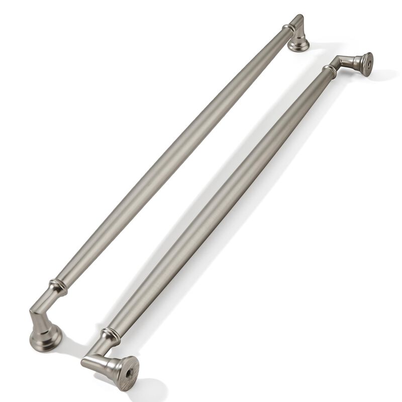 khtumeware 1 Pack Appliance Pull 18 Inch Brushed Satin Nickel Cabinet Pulls Heavy Duty Solid Cabinet Handles Kitchen Cabinet Har