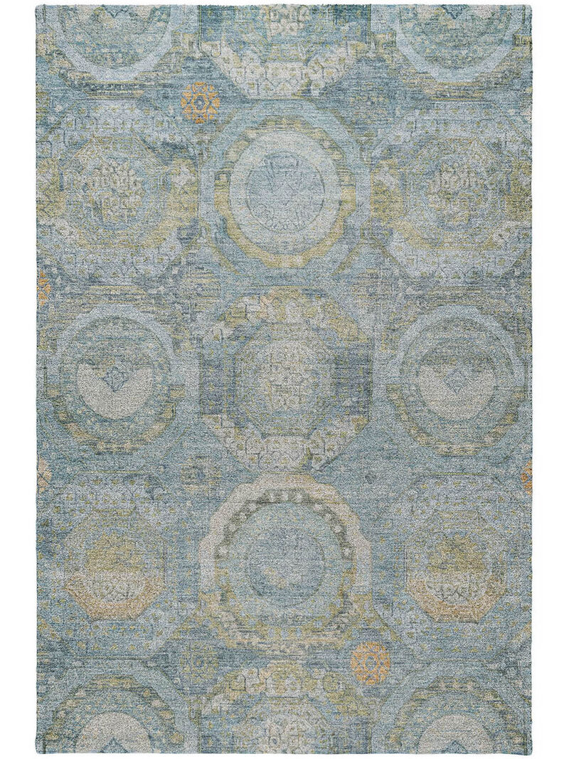 Tabrook TB14 Blue 10' x 14' Rug