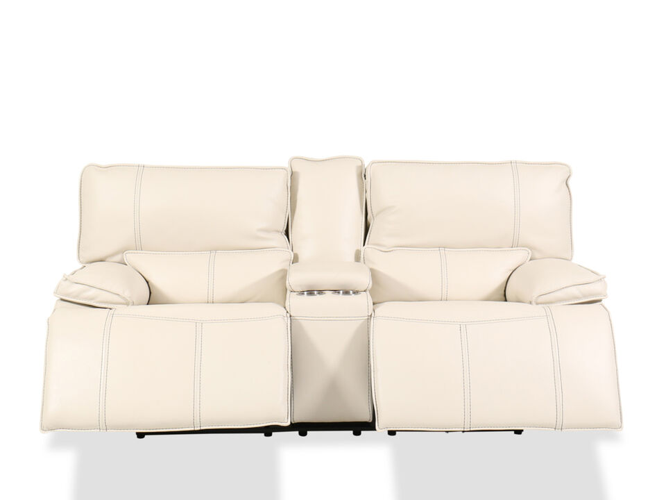 Coconut Loveseat with Console