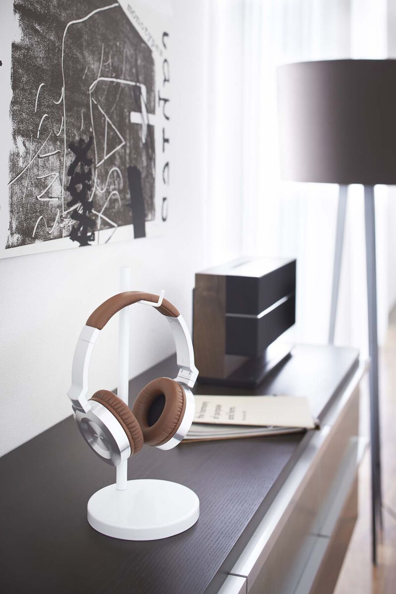 Headphone Stand, White