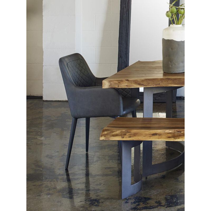 Moe's Home Collection Cantata Dining Chair Black-Set Of Two