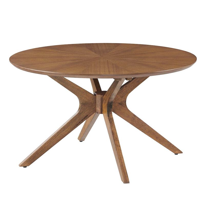 Modway Crossroads Round Wood Coffee Table