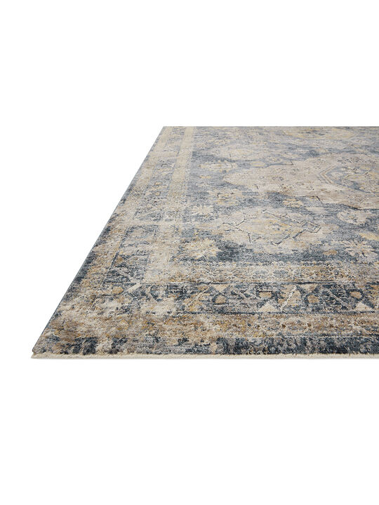 Gaia GAA02 Denim/Taupe 5' x 7'8" Rug