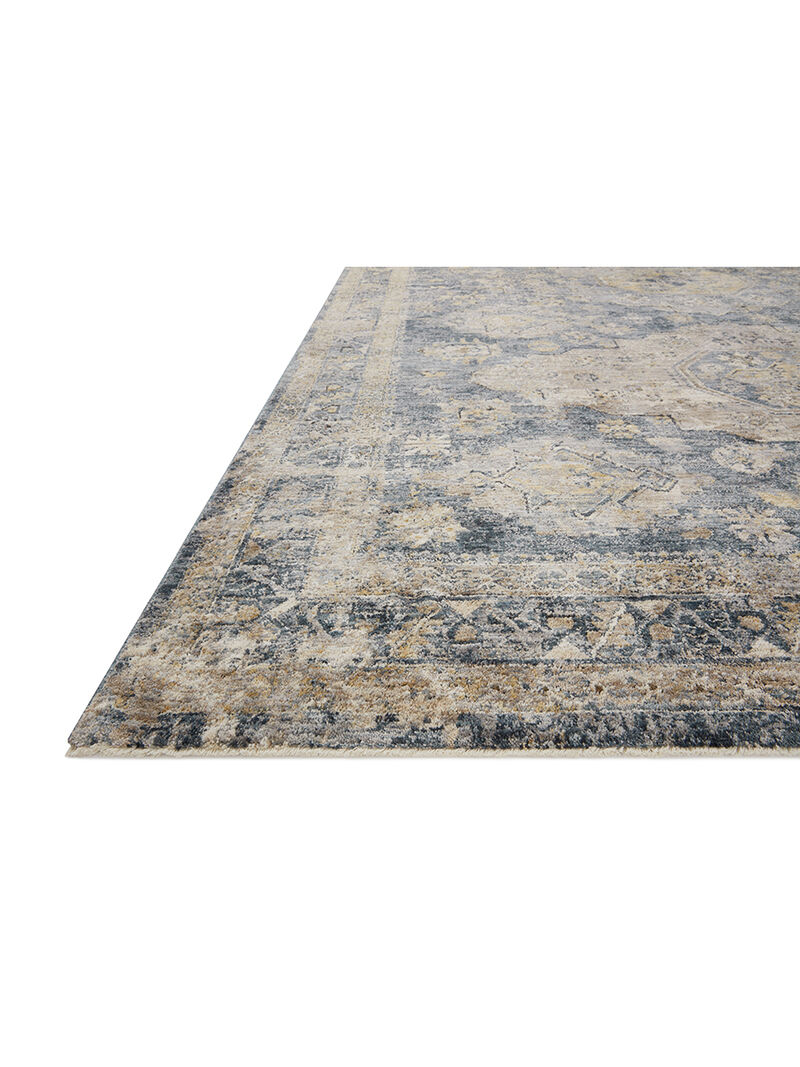 Gaia GAA02 Denim/Taupe 5' x 7'8" Rug