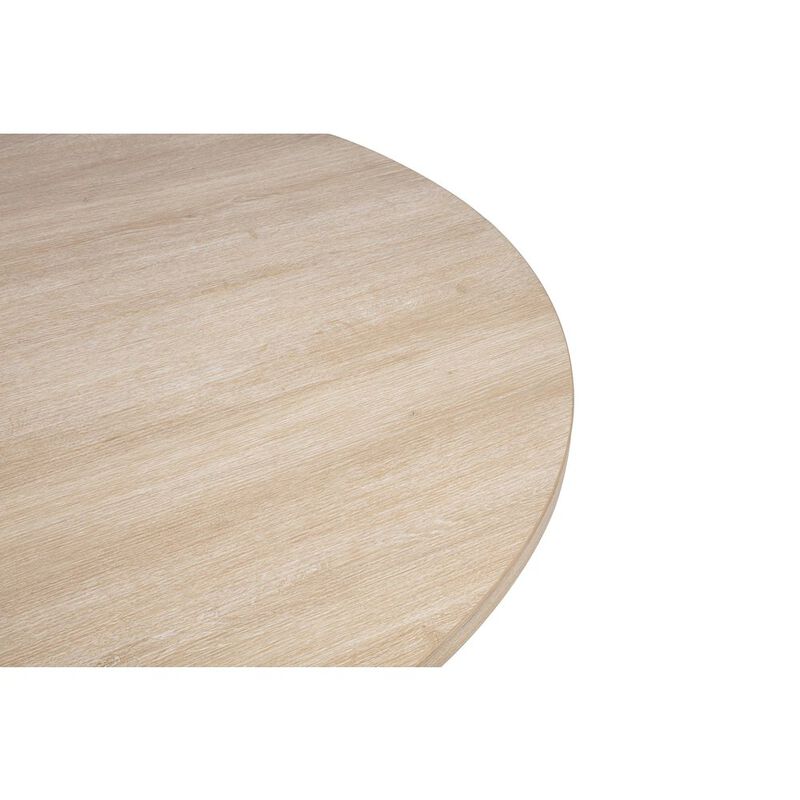 Camden Round Dining Table, Light Oak