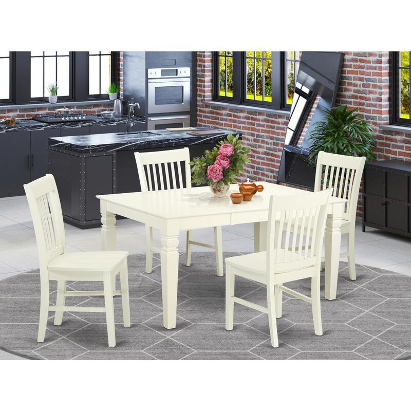 Dining Room Set Linen White