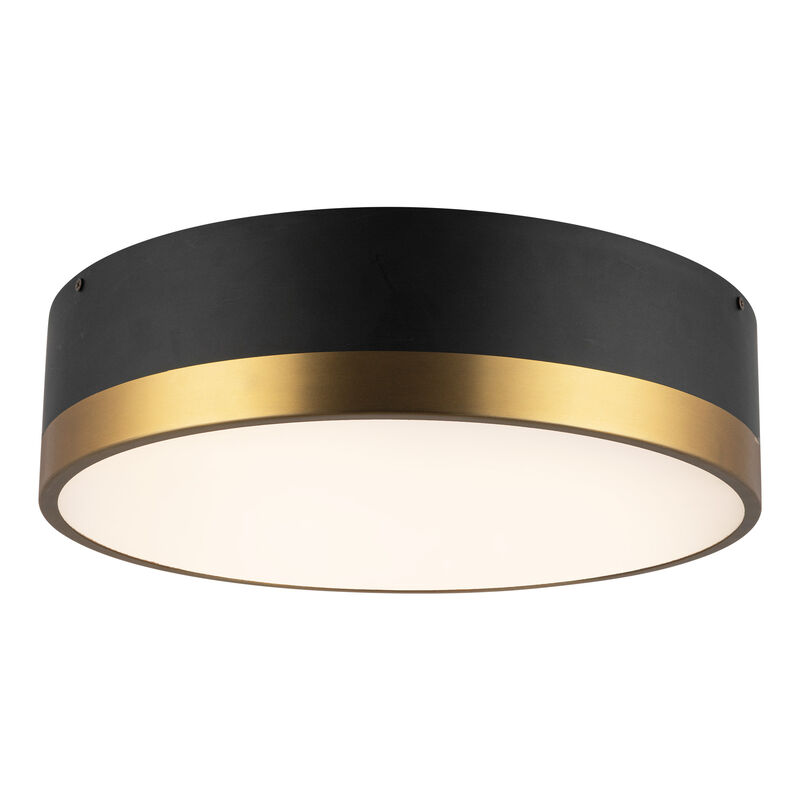 Brisbane 16 in 3 Lights Flush Mount image number 3