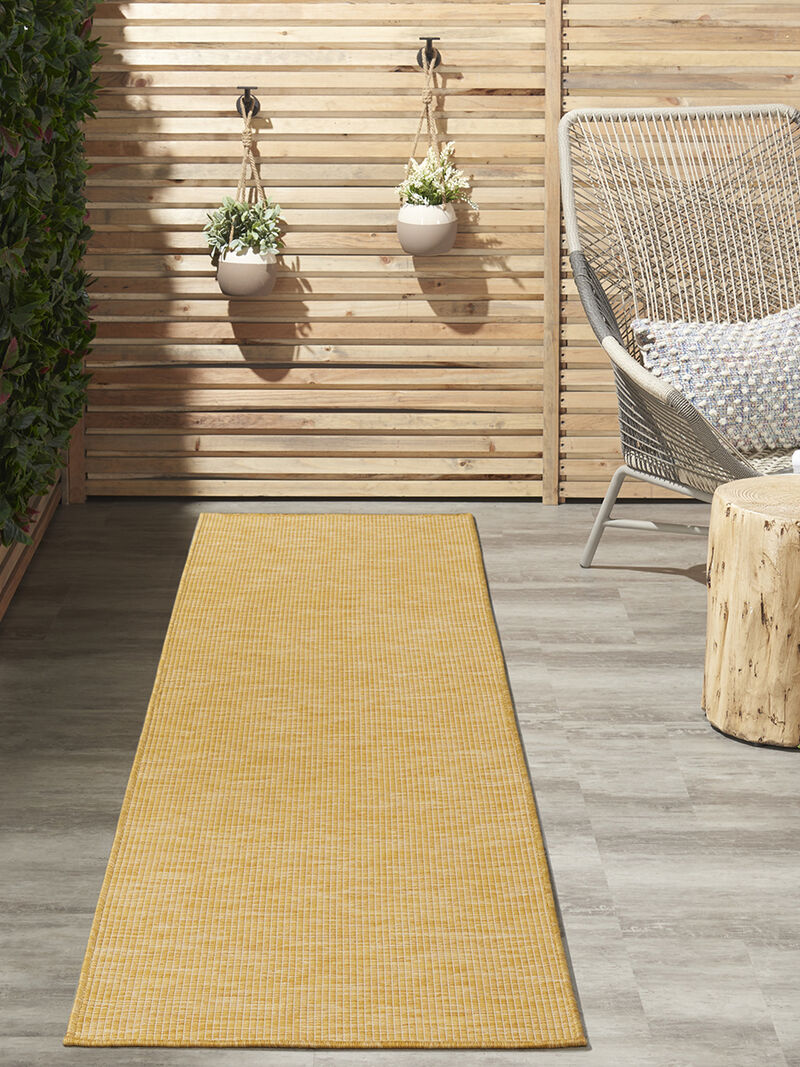 Positano POS01 Yellow 2'2" x 8' Rug image number 1