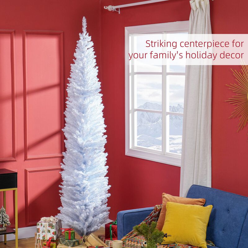 8 ft Artificial Pencil Christmas Tree