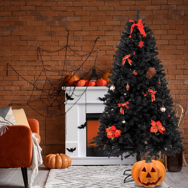 1500-Branch Artificial Christmas Tree with Sturdy Bracket Full & Festive Holiday Décor for Your Home