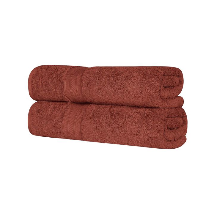 2-Piece Cotton Bath Sheets &ndash; Thick, Plush & Highly Absorbent