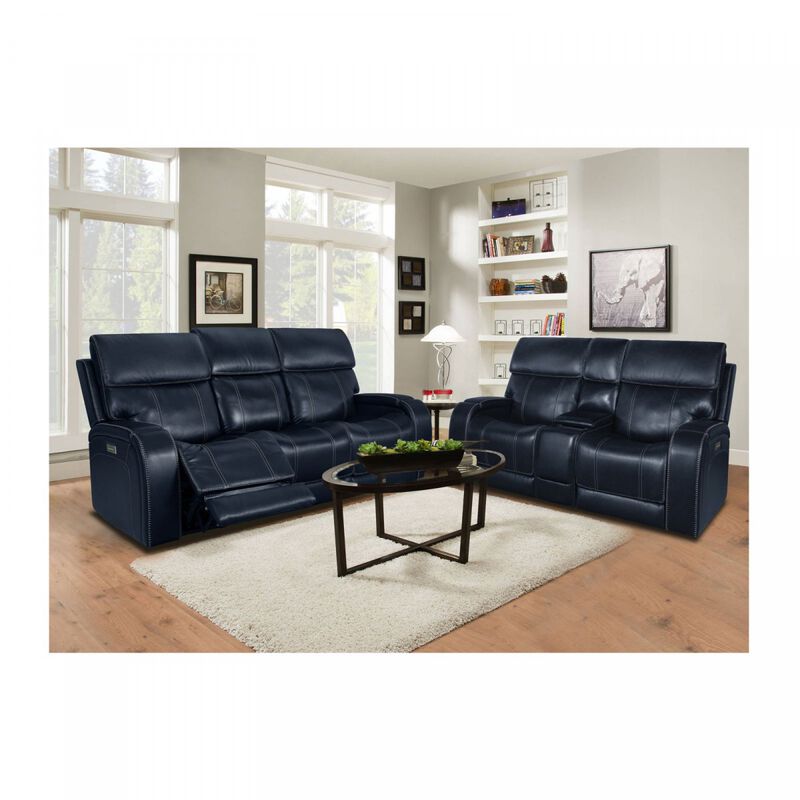 Glenwood Sofa w/Power Recline, Power Head Rests & Power Lumbar (Lay Flat) image number 2