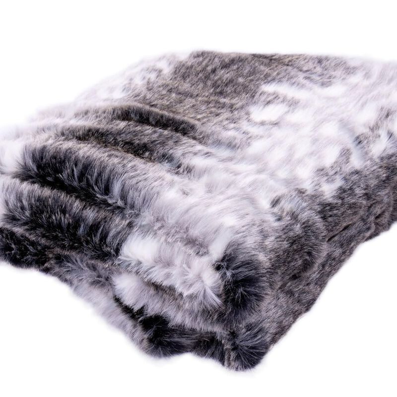 Vickerman 72" Arctic Faux Fur Tree Skirt image number 5